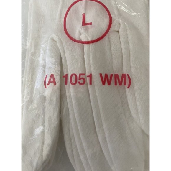 1 Pair White Class A Dress Uniform Gloves Band Parade Honor Fireman Police NIB - Picture 4 of 11